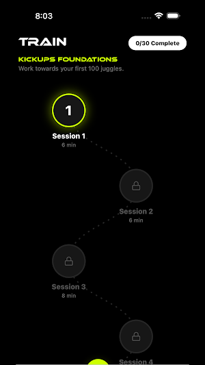 Kick Ups Screenshot 1