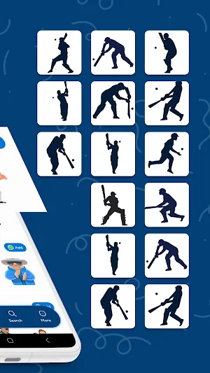 Cricket Stickers Screenshot 2