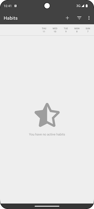 Habit Tracker Screenshot 0