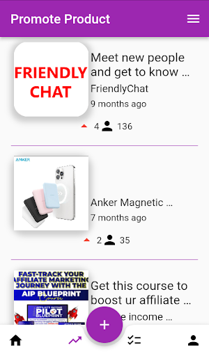 Promote Product (APP) Screenshot 0