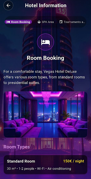 VegasHotel Deluxe Screenshot 2