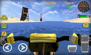 Motocross Beach Bike Stunt Racing Game Screenshot 3