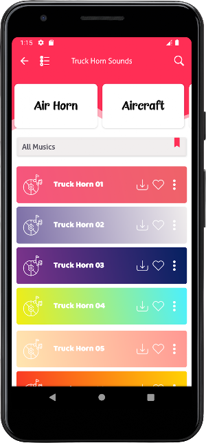 Truck Horn Sounds Screenshot 1