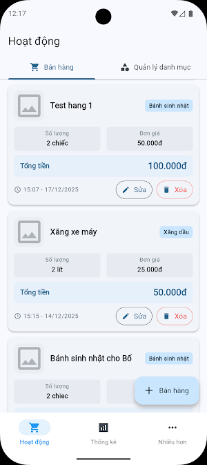Vshoo - Sổ Thống Kê Screenshot 1