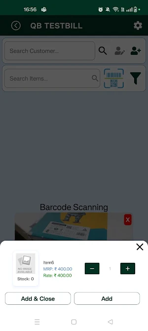 QuickBill Connect Screenshot 2