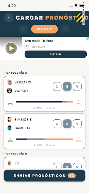 Prode Mundo Exa Screenshot 2