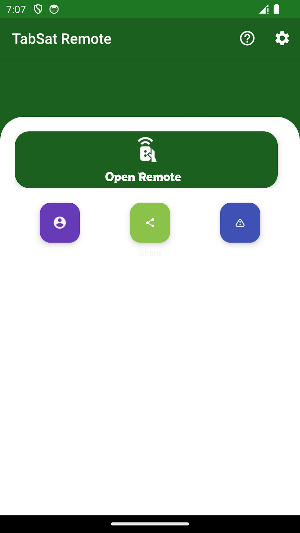 Remote for Tabsat TV Receiver Screenshot 0
