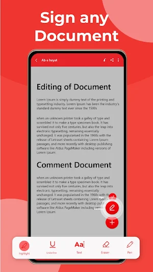 PDF Reader : PDF Converter Screenshot 0