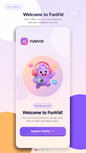 FunVid: 3D Face Filters Screenshot 2