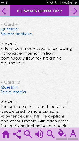 Business Intelligence : Concep Screenshot 2