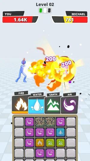 Element Puzzle Fighter Screenshot 2
