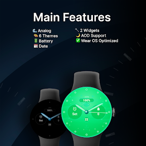 Ocean Depth Watch Face Screenshot 1
