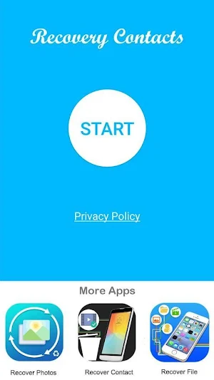 contacts backup and restore contact Screenshot 0