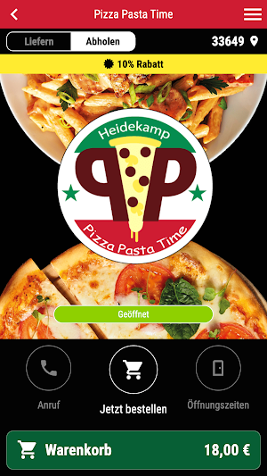 Pizza Pasta Time Screenshot 0