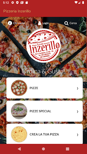 Pizzeria Inzerillo Screenshot 0
