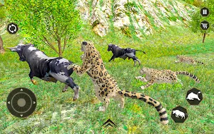 Angry Bull Attack Cow Games 3D Screenshot 0
