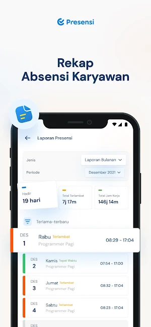 Presensi - Absensi Online Screenshot 2