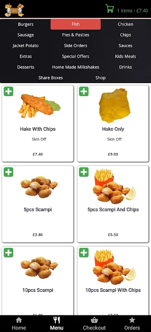 Ed's Conti Fish Bar Screenshot 0