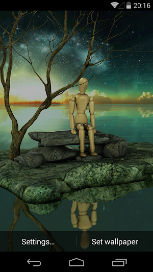 3D strange doll Live Wallpaper Screenshot 3