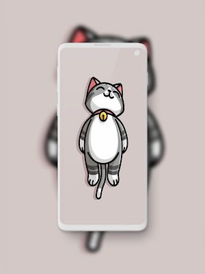 Kawaii Cat Wallpaper Screenshot 3