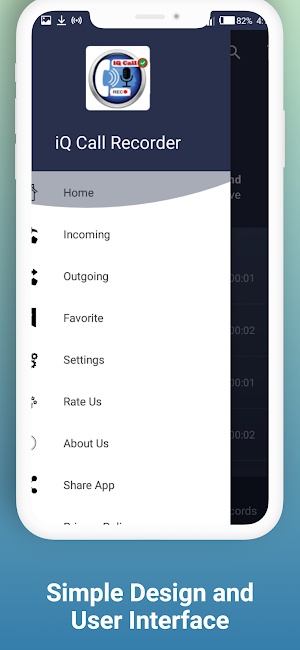 iQ Call Recorder: Automatic Screenshot 3
