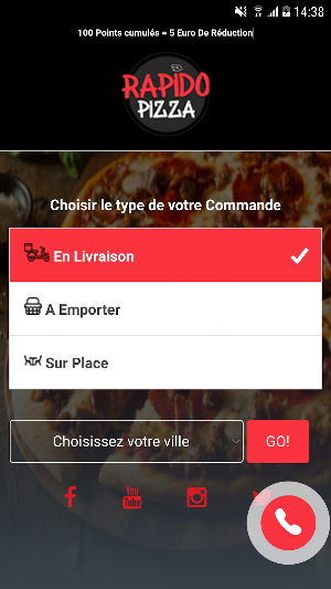 Rapido Pizza Screenshot 0