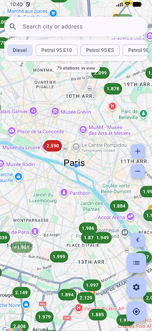 Litro: Fuel Prices Screenshot 0