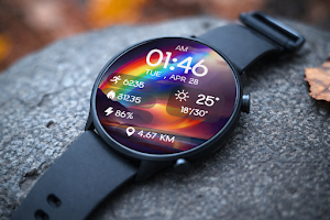 Rainbow Weather Watch Face Screenshot 1