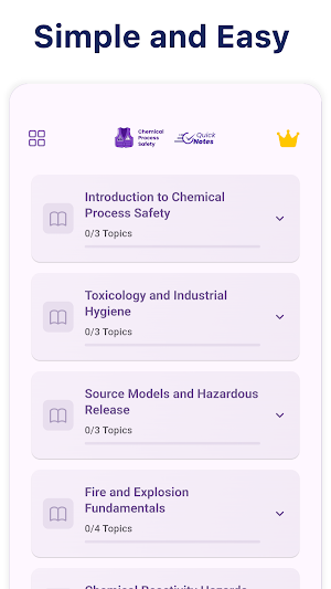 Chemical Process Safety Screenshot 3