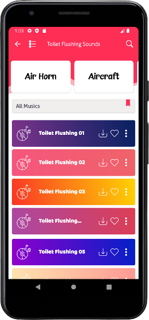 Toilet Flushing Sounds Screenshot 1