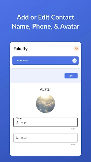 Fakeify - Fake Call App Screenshot 1