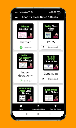 Khan Sir App Class Notes Books Screenshot 1