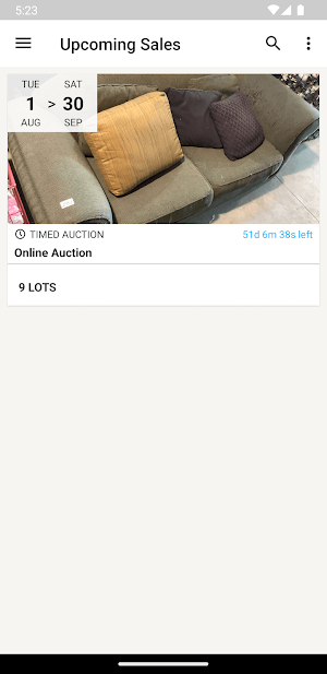 SRS Auctions Screenshot 0