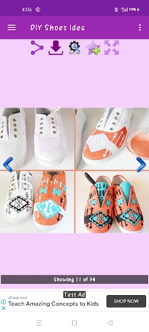 DIY Shoes Idea Gallery Screenshot 2