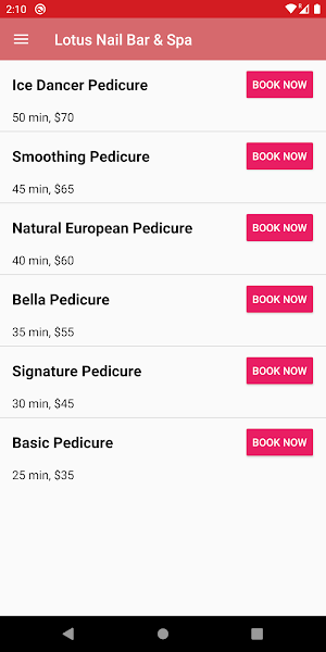 Lotus Nail Bar & Spa Screenshot 2