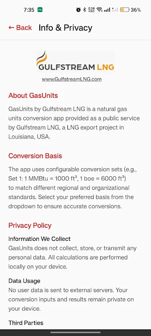 GasUnits Screenshot 1