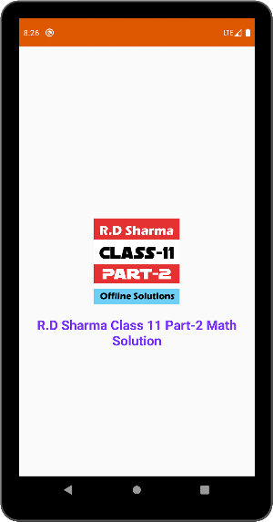 RD Sharma Class 11 Math Solutions OFFLINE Part 2 Screenshot 0