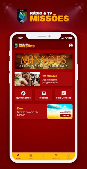 Rádio & TV Missões Screenshot 0