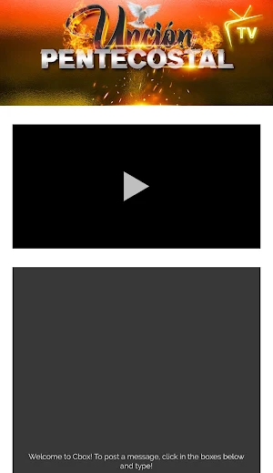 Uncion Pentecostal TV Screenshot 0