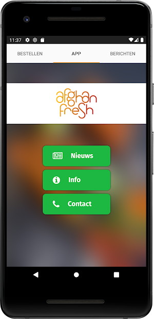 AfghanFresh Express Leeuwarden Screenshot 1