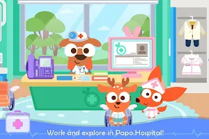 Papo Town: Hospital Screenshot 0