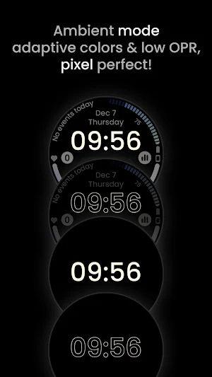 InfoGraph 2: Wear OS 4 face Screenshot 3