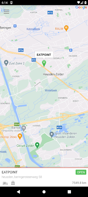 Eatpoint Screenshot 1