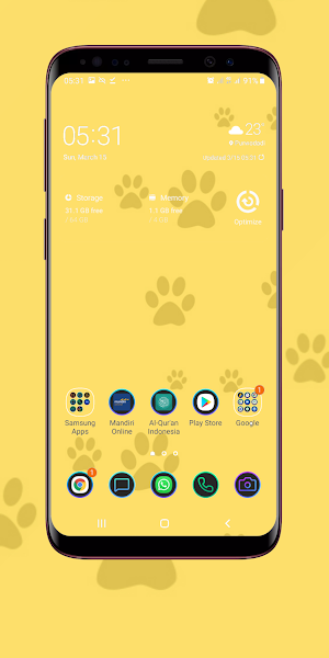 Yellow Aesthetic Wallpaper Screenshot 2