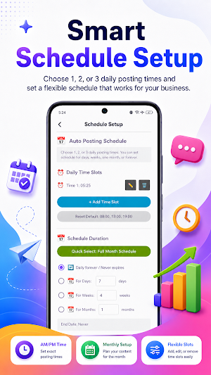 AI Social Media Auto Posting Screenshot 1