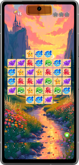 Match 3 Pirates Puzzle Game Screenshot 3