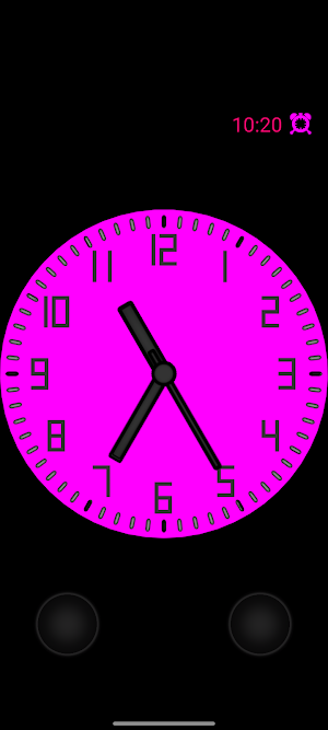 Analog clock vpro Screenshot 1