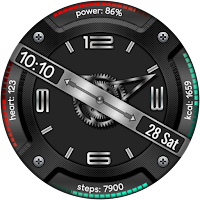 Hybrid Rotary Sport Watch face