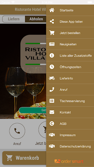 Ristorante Hotel Villa Italia Screenshot 2