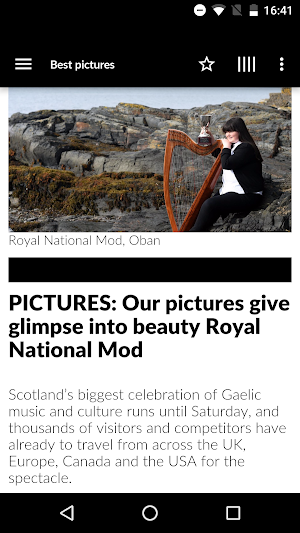 Press and Journal Lite Screenshot 2